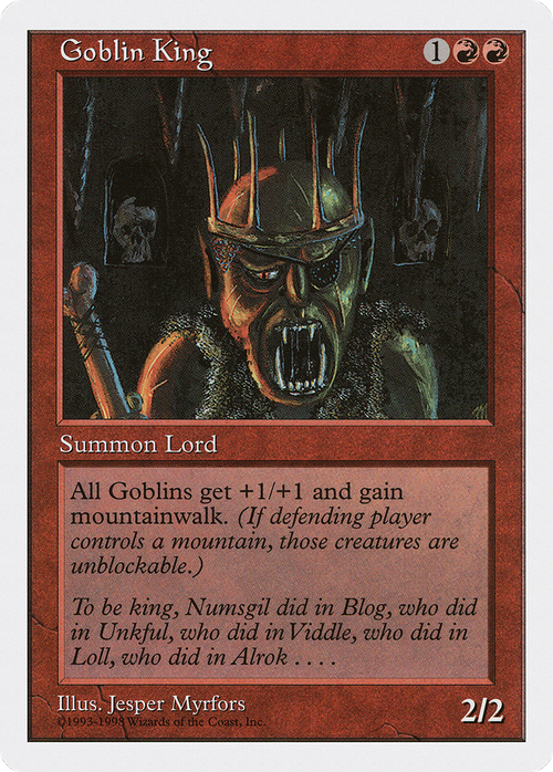 Goblin King (ATH-002) - Anthologies