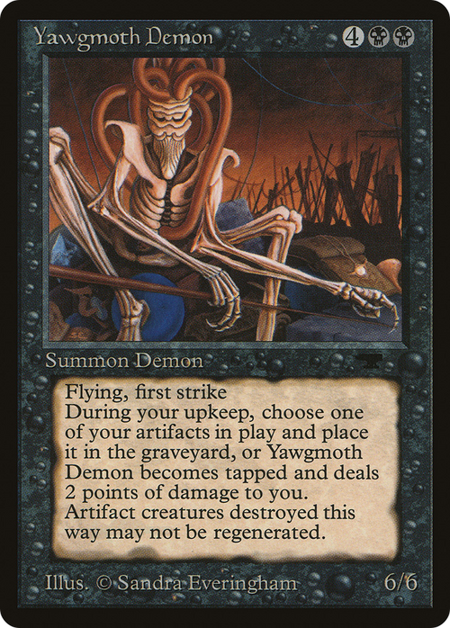 Yawgmoth Demon (ATQ-) - Antiquities