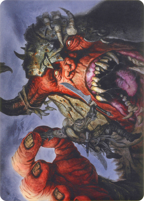 Ravenous Giant // Ravenous Giant (AMH1-037) - Modern Horizons Art Series (Borderless)