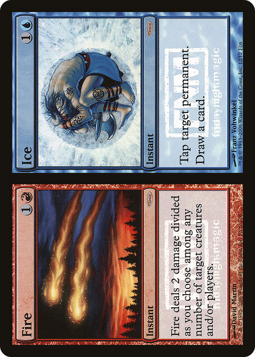 Fire // Ice (FNM-12A) - Friday Night Magic 2006 Foil