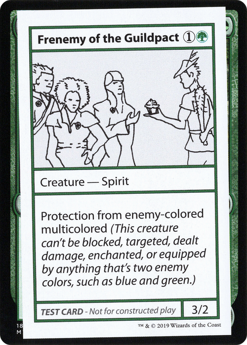 Frenemy of the Guildpact (CMB1-074) - Mystery Booster Playtest Cards 2021