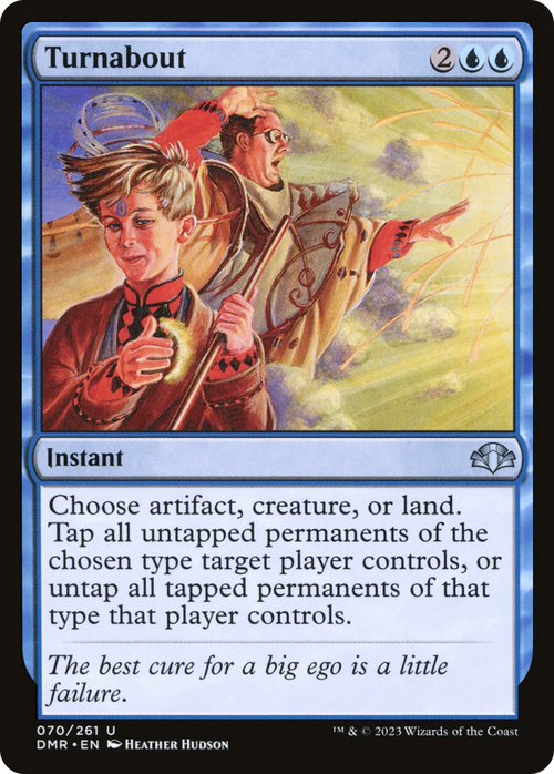 Turnabout (DMR-070) - Dominaria Remastered