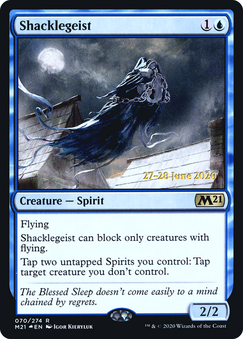 Shacklegeist (PRE-70S) - Core Set 2021 Promos Foil