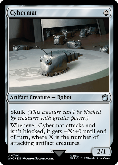 Cybermat (Surge Foil) (WHO-780) - Doctor Who Foil