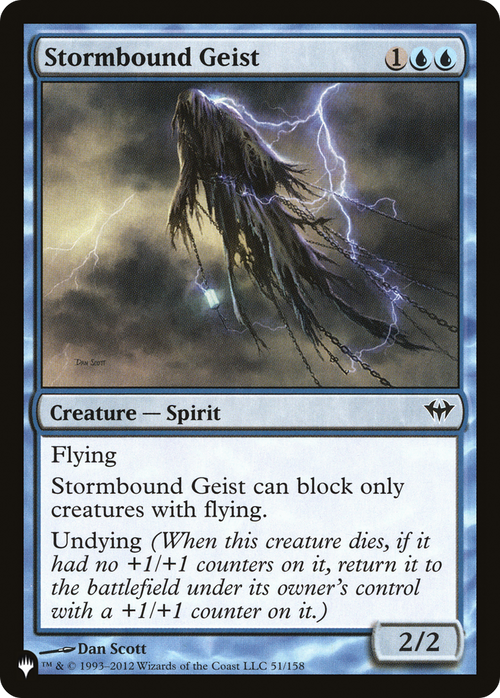 Stormbound Geist (LIST-DKA-51) - The List