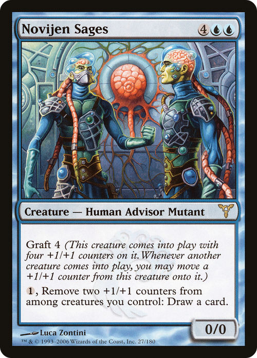 Novijen Sages (DIS-027) - Dissension Foil