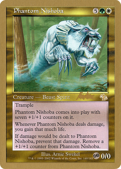 Phantom Nishoba - 2002 Brian Kibler (JUD) (SB) (WCD-) - World Championship Decks 2002