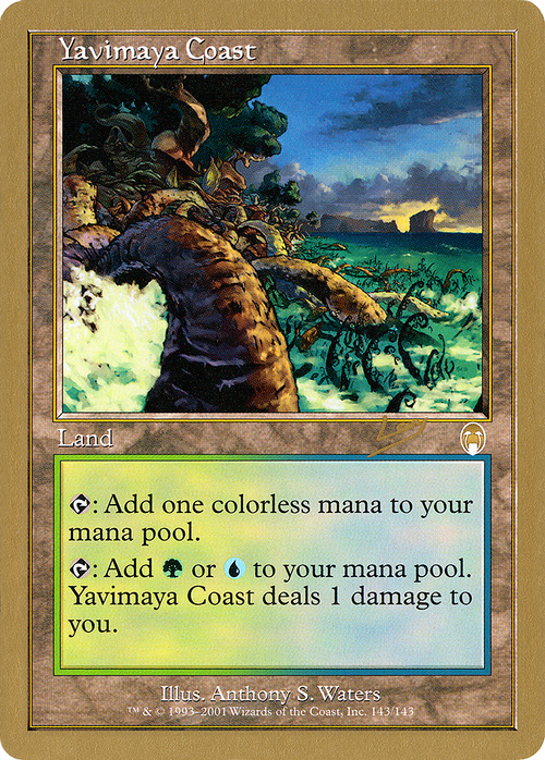 Yavimaya Coast - 2002 Raphael Levy (APC) (WCD-) - World Championship Decks 2002