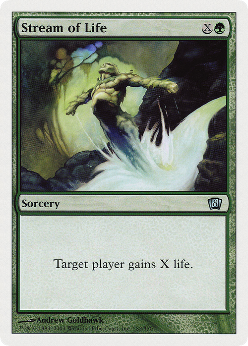 Stream of Life (8ED-282) - 8th Edition Foil