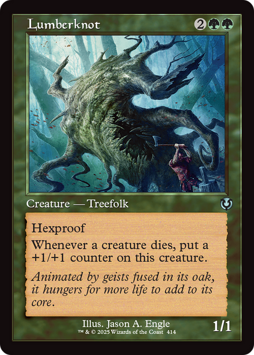 Lumberknot (Retro Frame) (INR-414) - Innistrad Remastered Foil