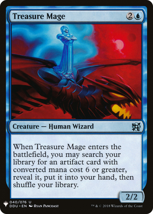 Treasure Mage (LIST-DDU-40) - The List