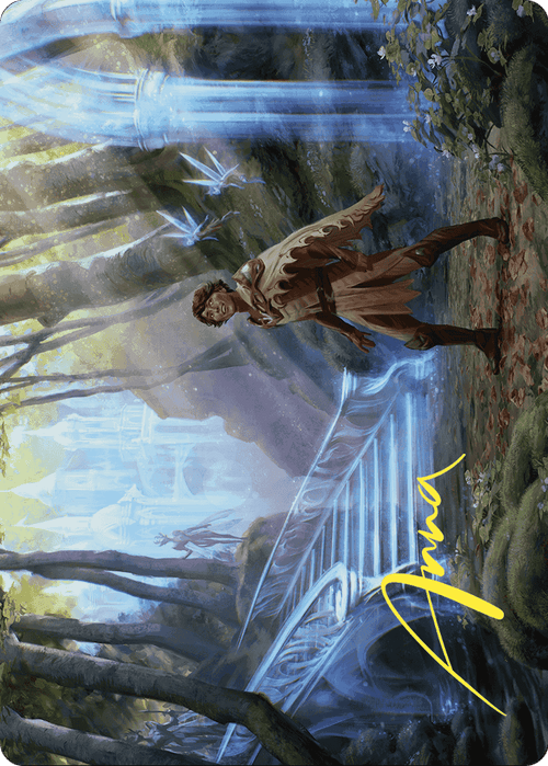 Into the Fae Court // Into the Fae Court (AWOE-007) - Wilds of Eldraine Art Series (Borderless) Foil