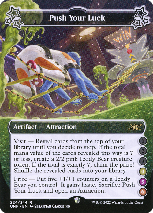 Push Your Luck (4-5-6) (UNF-224) - Unfinity