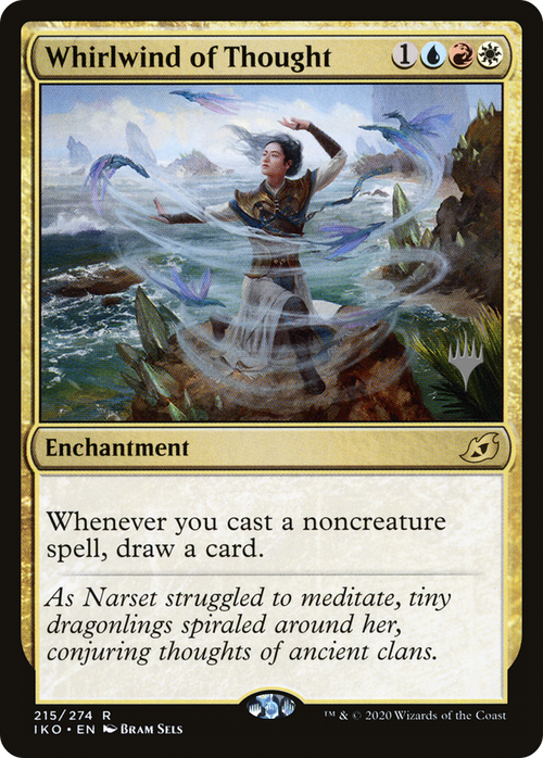 Whirlwind of Thought (PPIKO-215P) - Ikoria: Lair of Behemoths Promos Foil