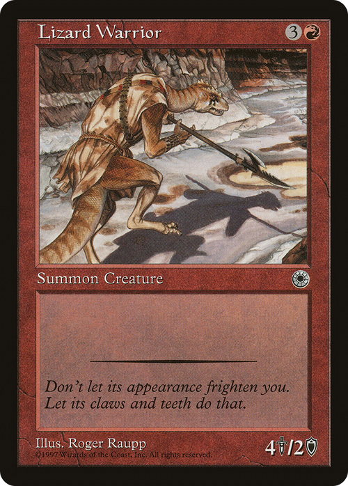 Lizard Warrior (POR-) - Portal