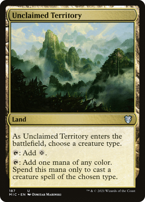 Unclaimed Territory (MIC-187) - Midnight Hunt Commander
