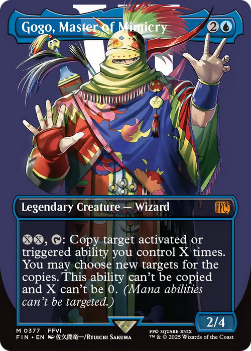 Gogo, Master of Mimicry (Borderless) (FIN-377) - FINAL FANTASY Foil