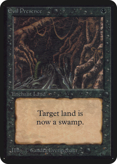 Evil Presence (LEA-) - Limited Edition Alpha