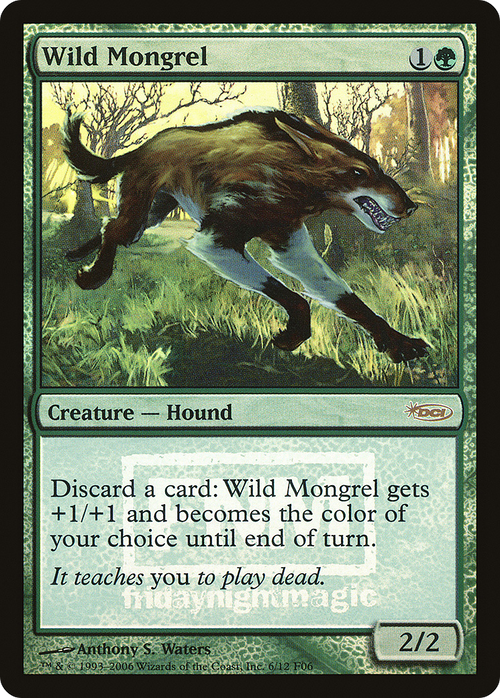 Wild Mongrel (FNM-006) - Friday Night Magic 2006 Foil