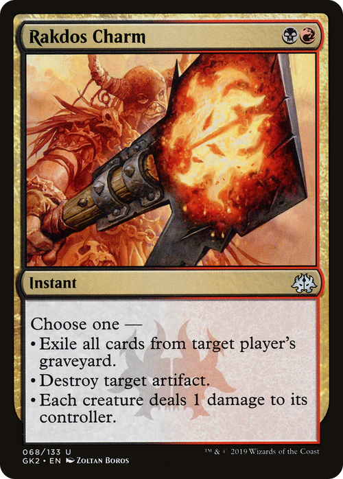 Rakdos Charm (GK2-068) - RNA Guild Kit