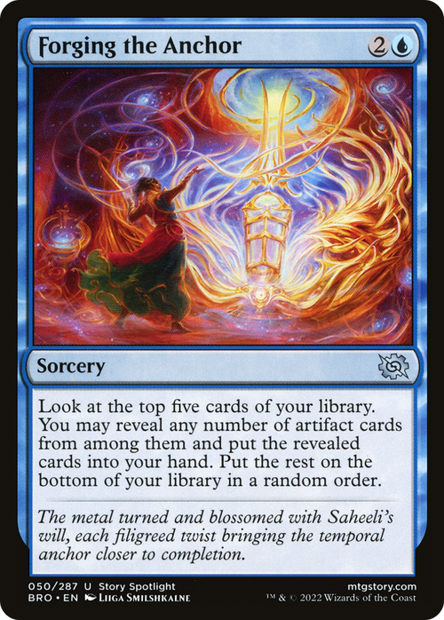 Forging the Anchor (BRO-050) - The Brothers' War