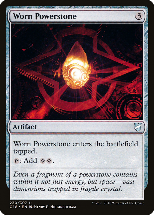Worn Powerstone (C18-230) - Commander 2018