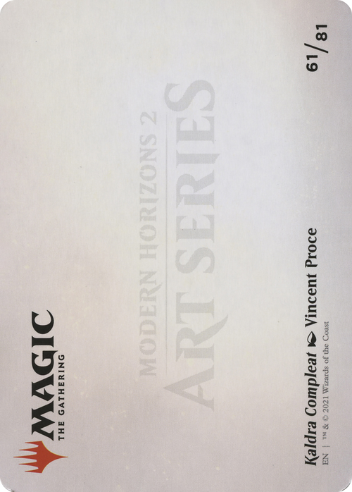 Kaldra Compleat // Kaldra Compleat (AMH2-061) - Modern Horizons 2 Art Series (Borderless)