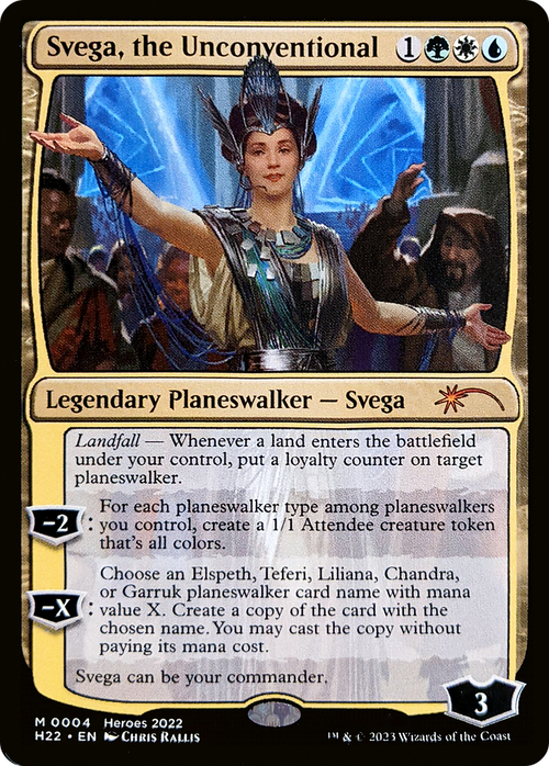Svega, the Unconventional (PH22-004) - 2022 Heroes of the Realm
