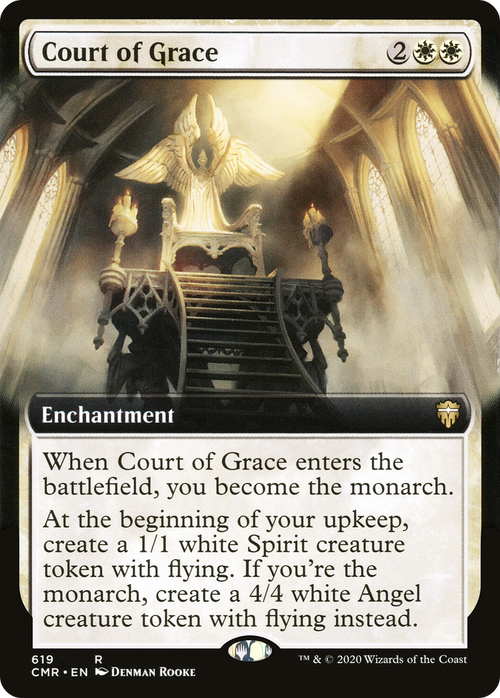 Court of Grace (Extended Art) (CMR-619) - Commander Legends: (Extended Art)