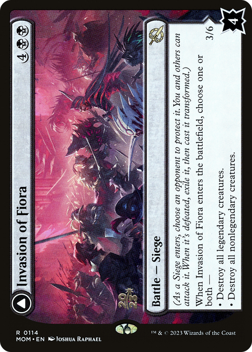 Invasion of Fiora (PRE-114) - March of the Machine Promos Foil