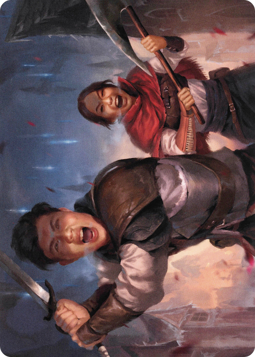 Daybreak Combatants // Daybreak Combatants (AVOW-042) - Crimson Vow Art Series (Borderless)