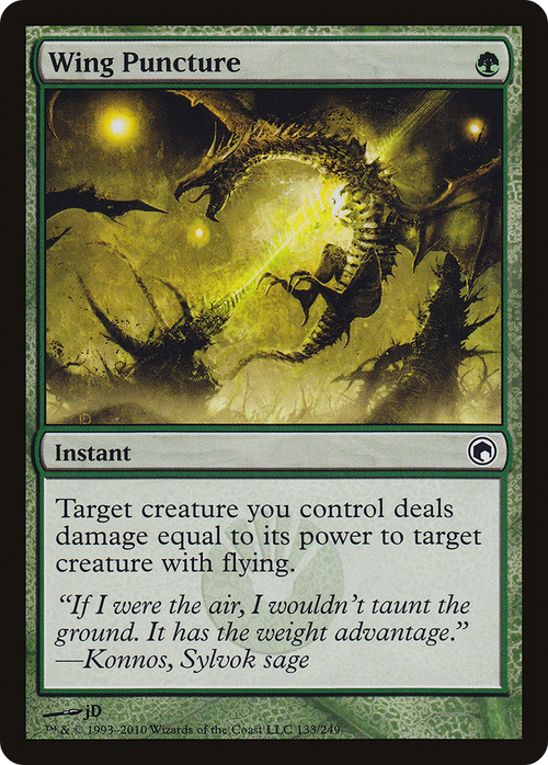 Wing Puncture (SOM-133) - Scars of Mirrodin