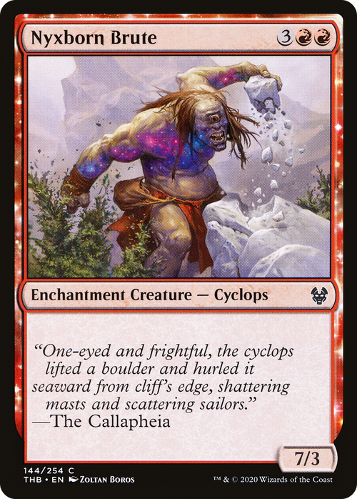 Nyxborn Brute (THB-144) - Theros Beyond Death: (enchantment) Foil