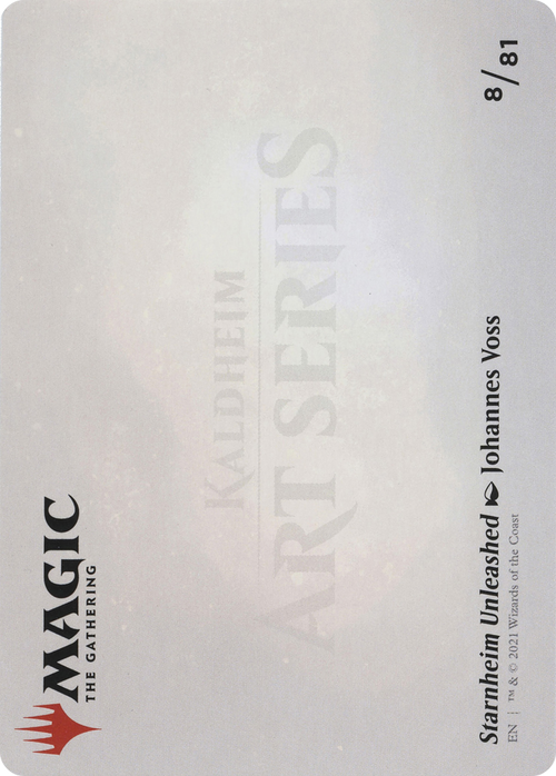 Starnheim Unleashed // Starnheim Unleashed (ASKHM-008) - Art Series: Kaldheim (Borderless) Foil