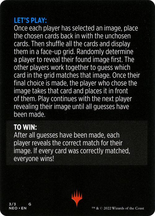 Cyber Simulacrum // Cyber Simulacrum (cont'd) (MNEO-003) - Kamigawa: Neon Dynasty Minigames Foil