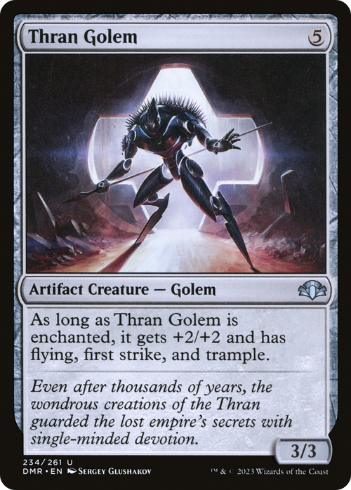 Thran Golem (DMR-234) - Dominaria Remastered Foil