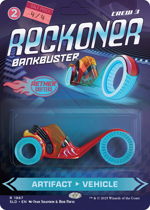 Reckoner Bankbuster (SLD-1967) - Secret Lair Drop (Borderless)
