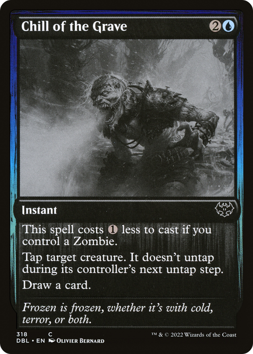 Chill of the Grave (DBL-318) - Innistrad: Double Feature Foil