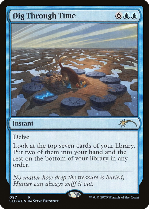 Dig Through Time (SLD-097) - Secret Lair Drop Foil