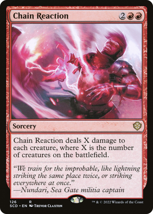 Chain Reaction (SCD-126) - Starter Commander Decks