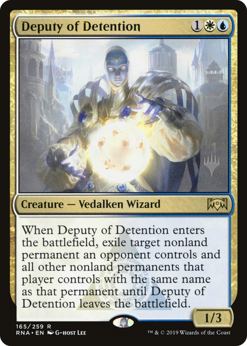 Deputy of Detention (PPELD-165P) - Ravnica Allegiance Promos Foil