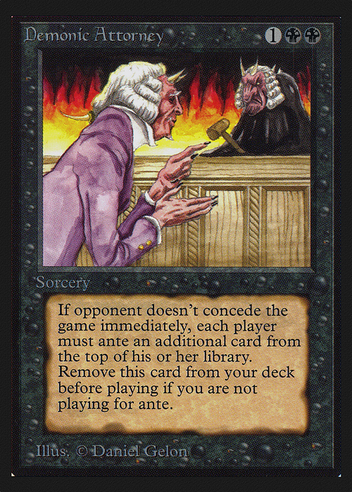Demonic Attorney (IE) (IED-) - Intl. Collectors' Edition