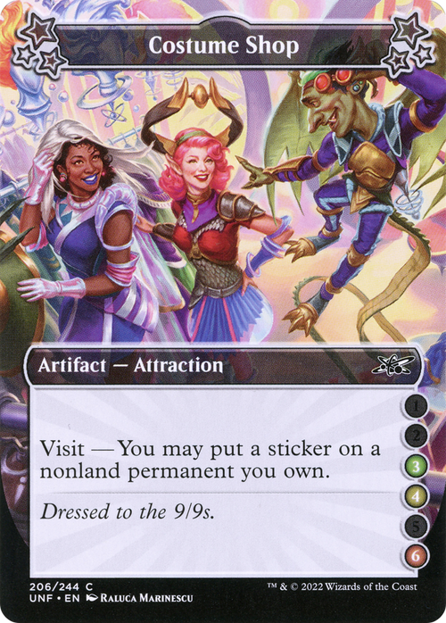 Costume Shop (3-4-6) (UNF-206) - Unfinity