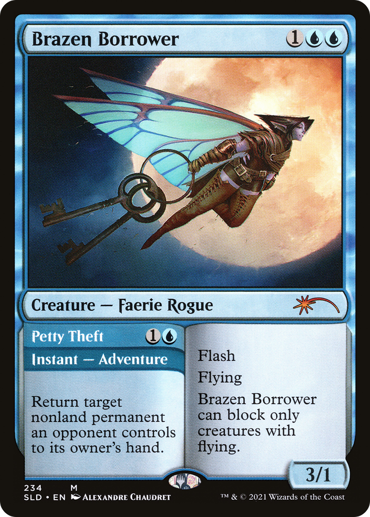 Brazen Borrower (SLD-234) - Secret Lair Drop Foil