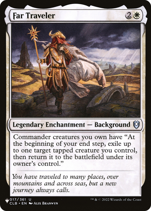 Far Traveler (LIST-CLB-17) - The List