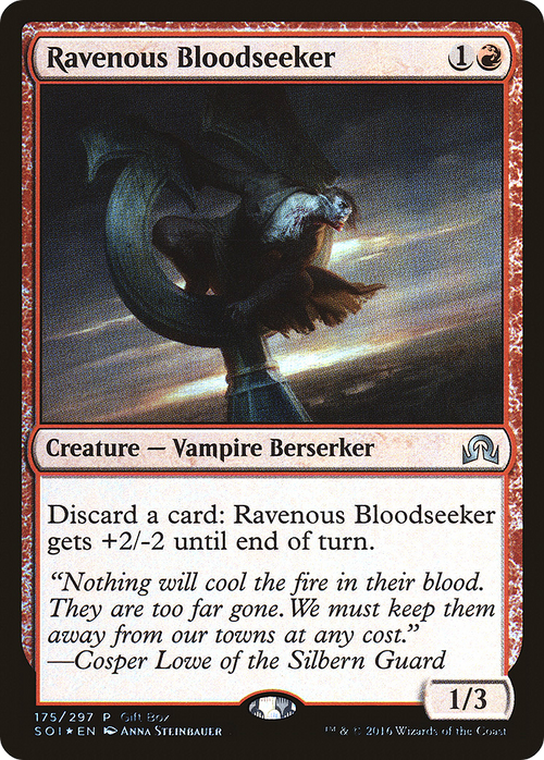Ravenous Bloodseeker (GBP-175) - Shadows over Innistrad Promos Foil