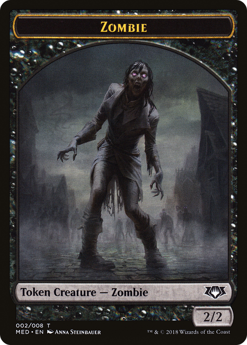 Zombie (MED-0G2) - Mythic Edition Tokens