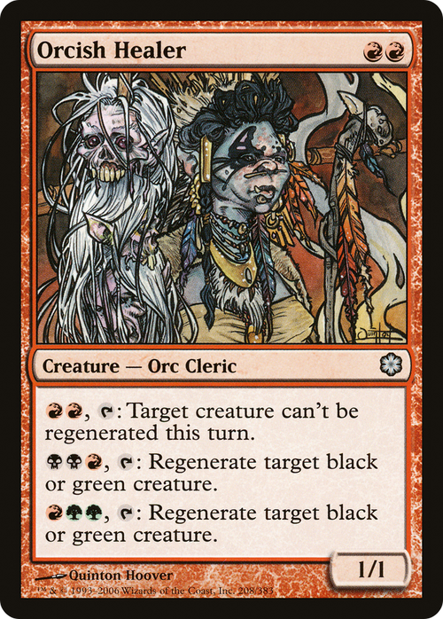 Orcish Healer (CTD-208) - Coldsnap Theme Decks
