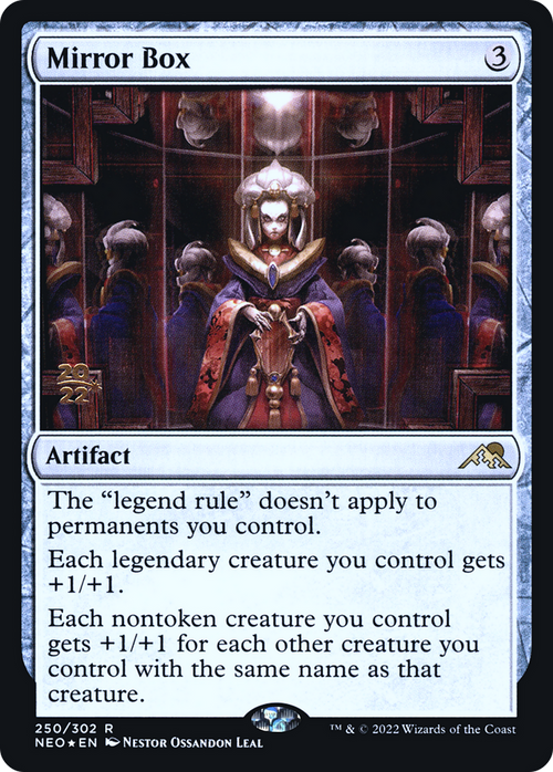 Mirror Box (PRE-250) - Kamigawa: Neon Dynasty Promos Foil