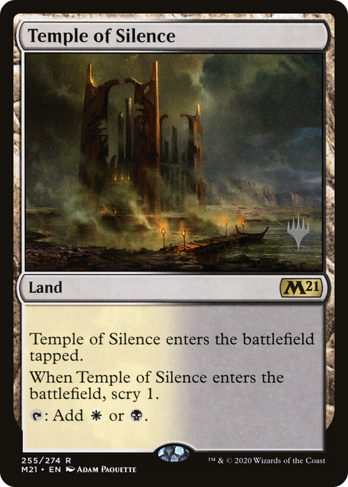 Temple of Silence (PPM21-255P) - Core Set 2021 Promos